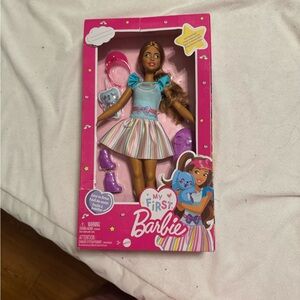 Barbie My First Doll with Blue and Pink Outfit